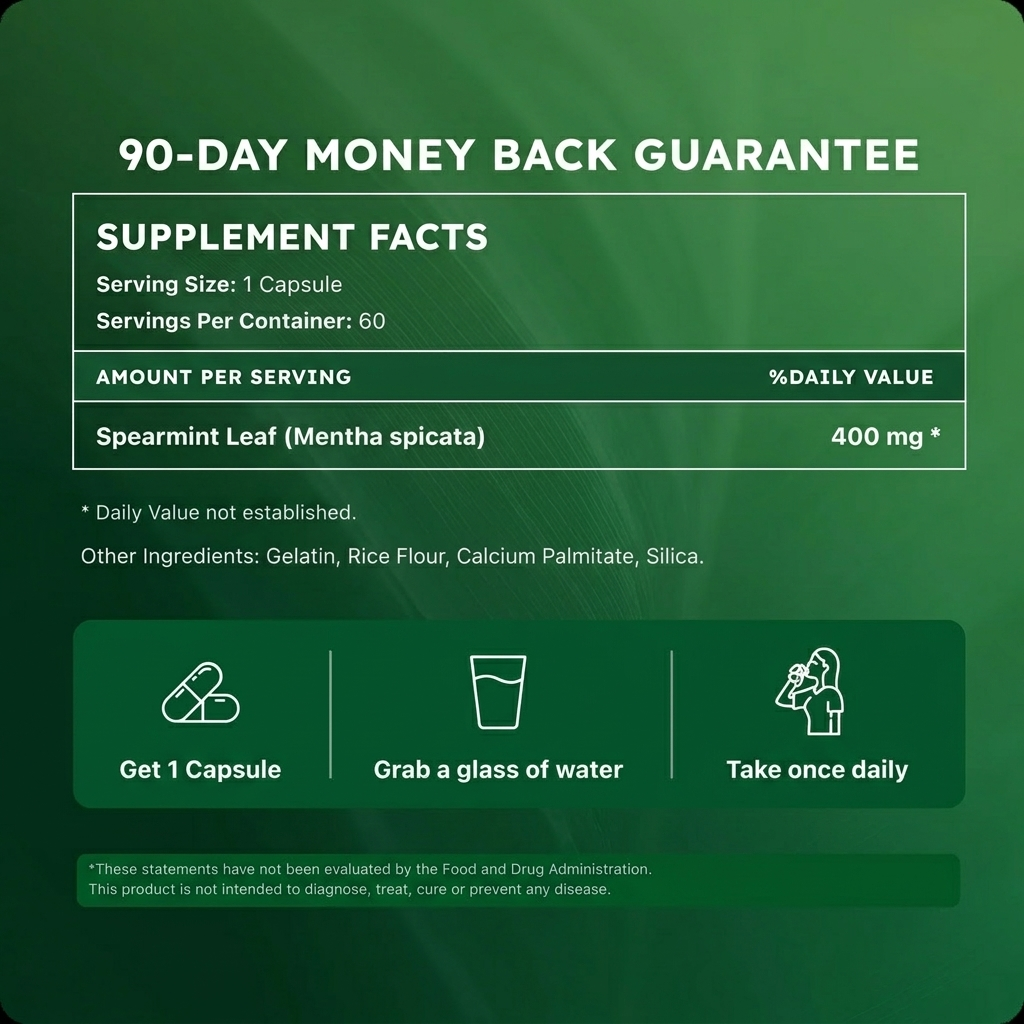 Irla Spearmint Leaf — Hormonal Balance Support