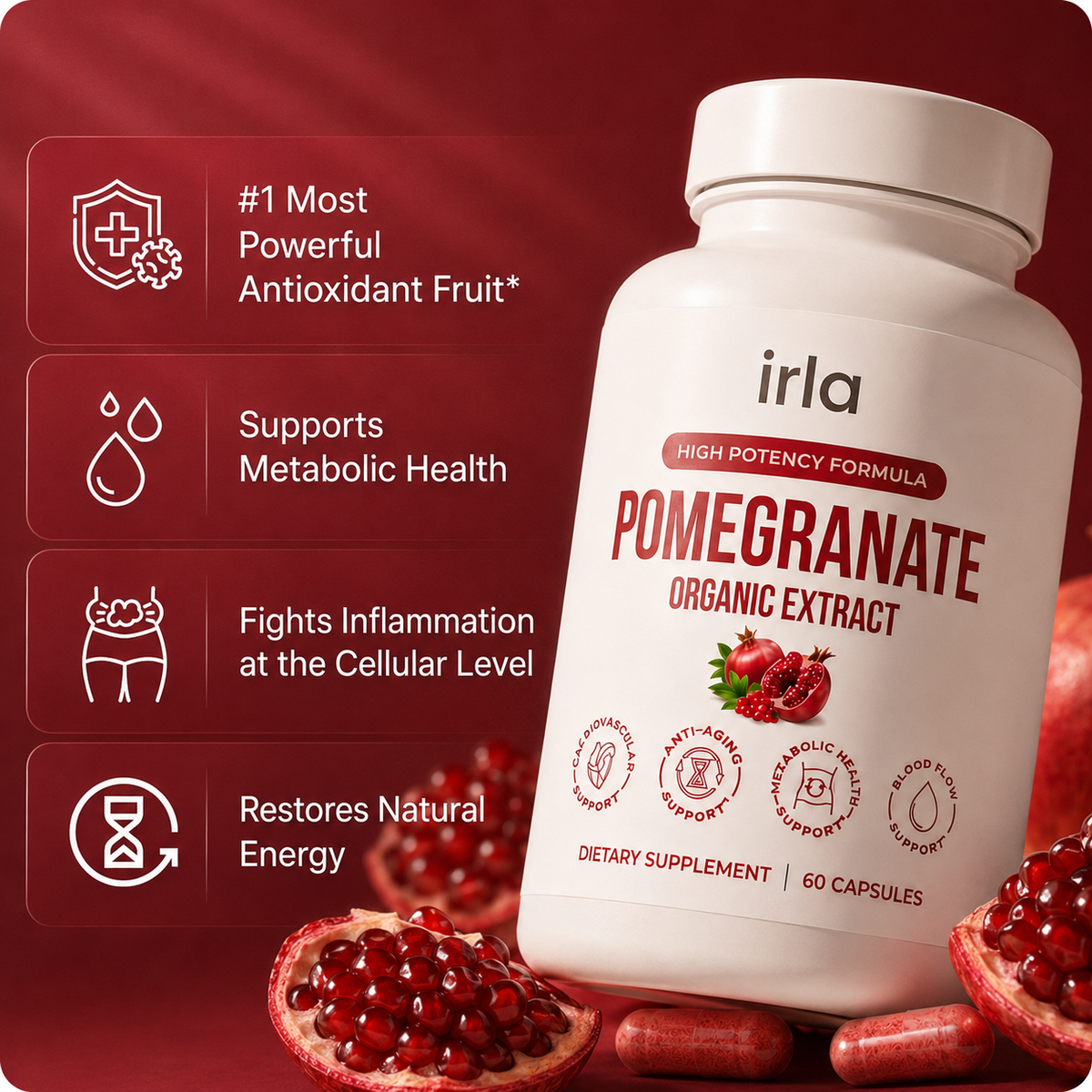 Organic Pomegranate Extract Capsules