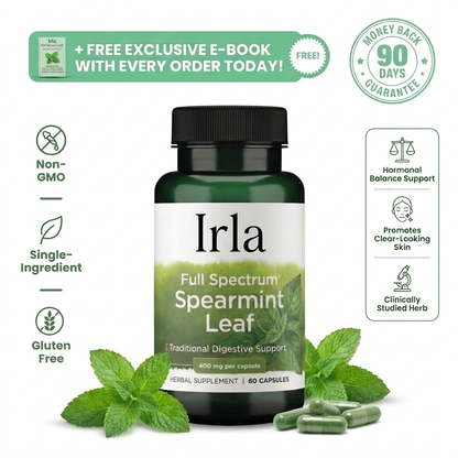 Irla Spearmint Leaf — Hormonal Balance Support
