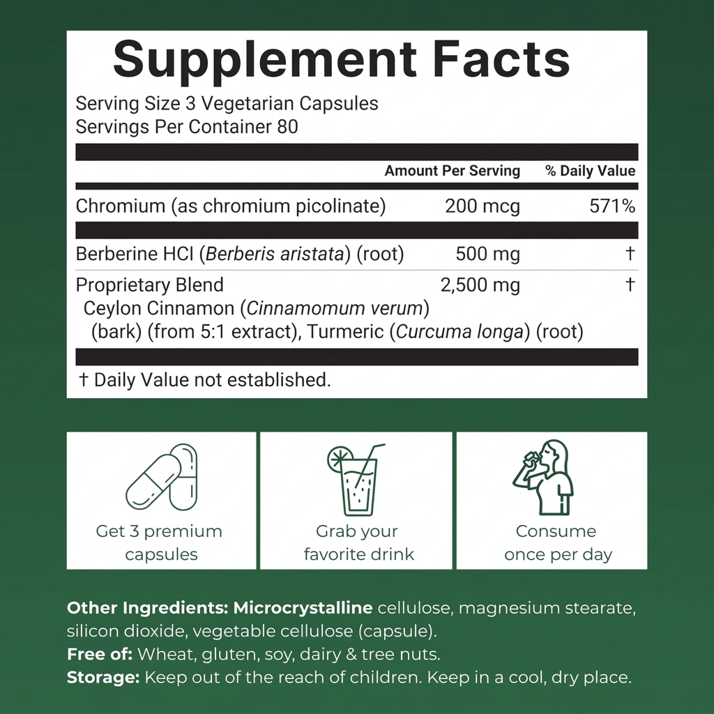 4-in-1 Berberine Complex